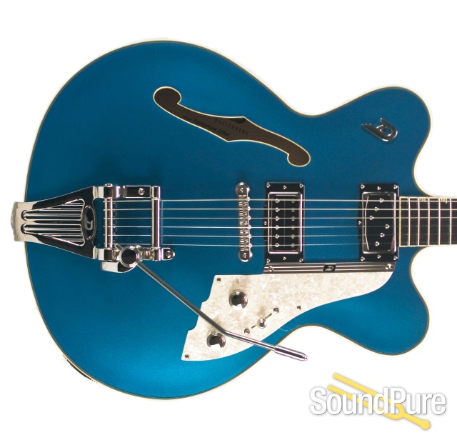 Duesenberg Fullerton Elite Catalina Blue Semi-Hollow #150919 — image 8