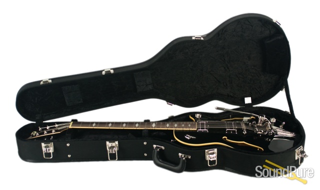 Duesenberg DTV Deluxe Black Semi-Hollow Guitar #150850 — image 7