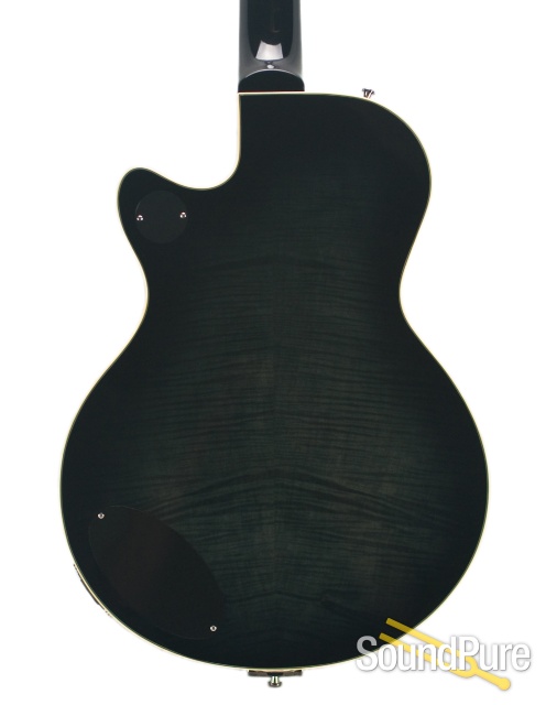 Duesenberg DTV Deluxe Black Semi-Hollow Guitar #150850 — image 9