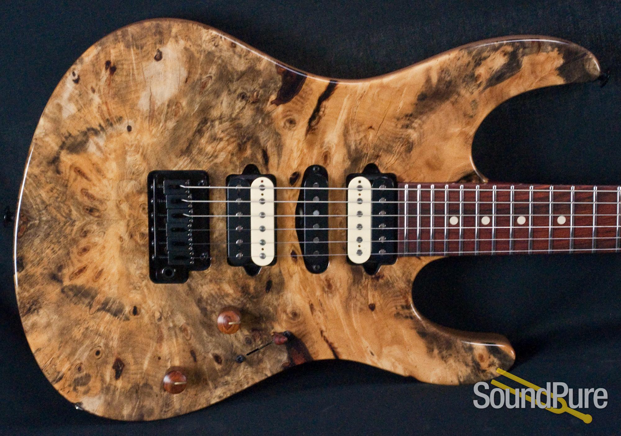 Suhr Modern Buckeye Burl/Swamp Ash Electric Guitar 28299