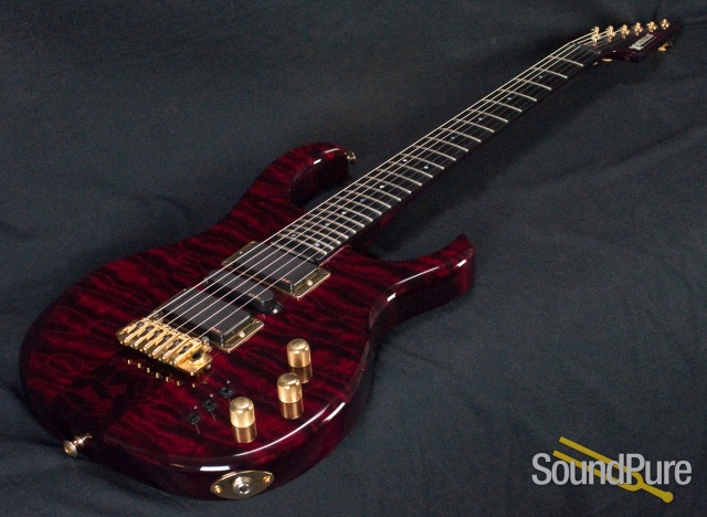 Modulus Graphite  Black Knife Quilted Maple Top #920644 — image 3