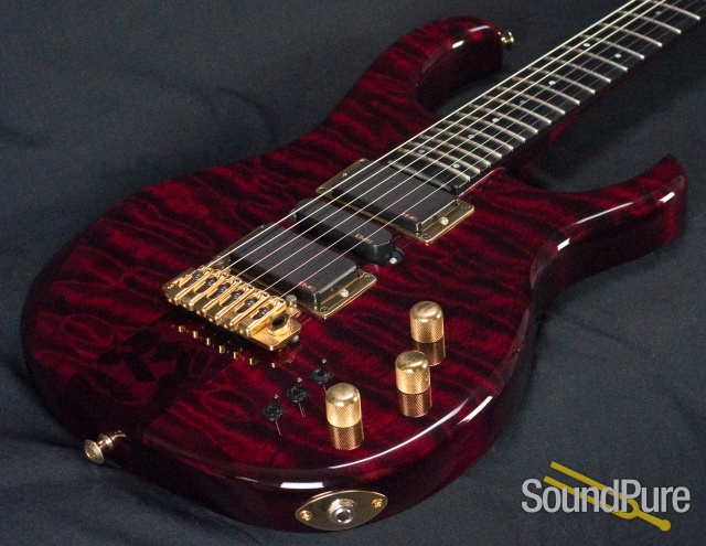 Modulus Graphite  Black Knife Quilted Maple Top #920644 — image 4