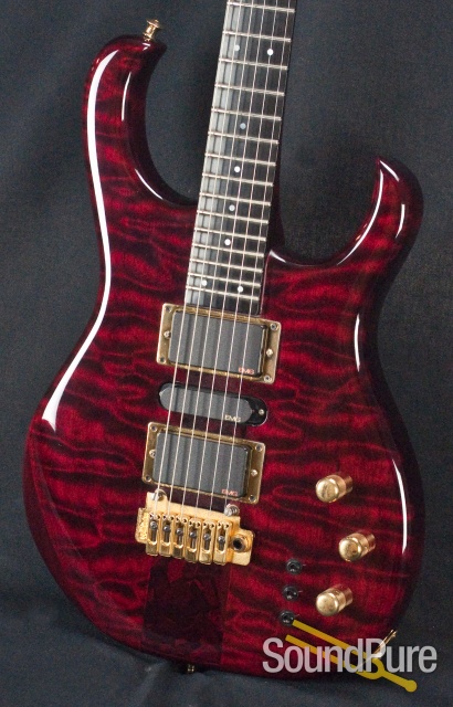 Modulus Graphite  Black Knife Quilted Maple Top #920644 — image 7