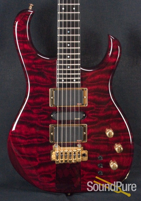 Modulus Graphite  Black Knife Quilted Maple Top #920644 — image 1