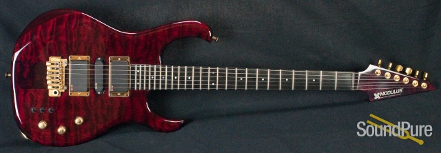 Modulus Graphite  Black Knife Quilted Maple Top #920644 — image 15