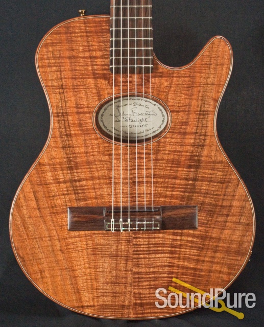 Buscarino Starlight Nylon Acoustic Electric Guitar — image 1