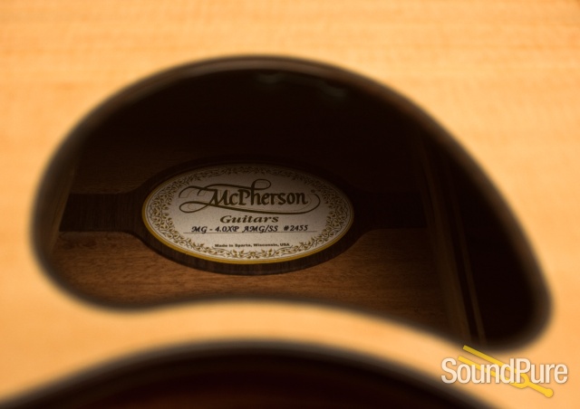 McPherson MG 4.0XP African Mahogany/Sitka Spruce #2455 — image 5