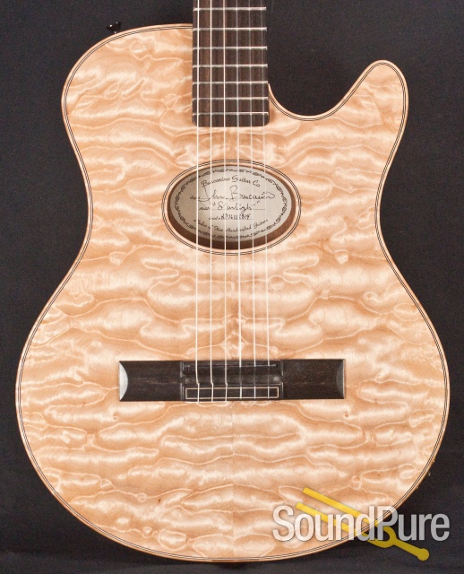 Buscarino Starlight Nylon Acoustic Electric Guitar-USED — image 1