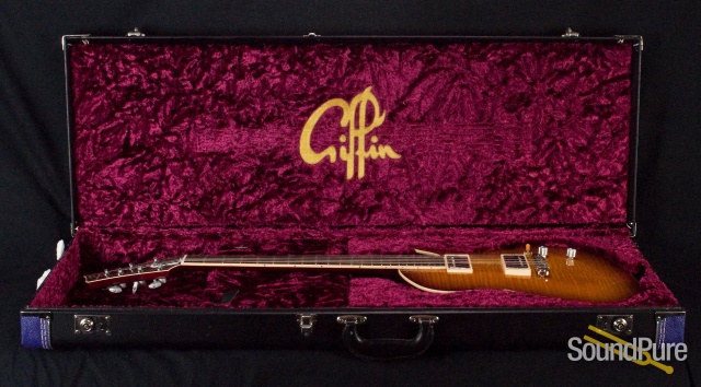 Roger Giffin Valiant II Ice Tea Burst Electric Guitar - Used — image 6