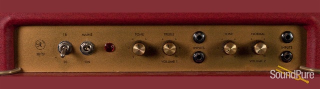 Cornell DC Plexi 18/20 Amp Head 2007 w/ Cover - Used — image 9