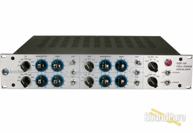 Summit Audio EQF-100 Tube Parametric Equilizer — image 1