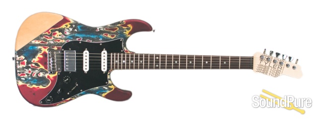 Tyler Studio Elite Burning Water Electric Guitar #15176 — image 4