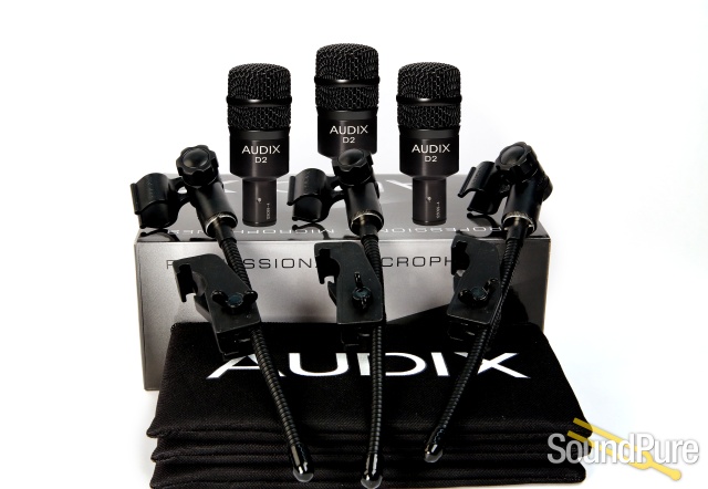 Audix D2 Trio Drum Mic Package — image 1