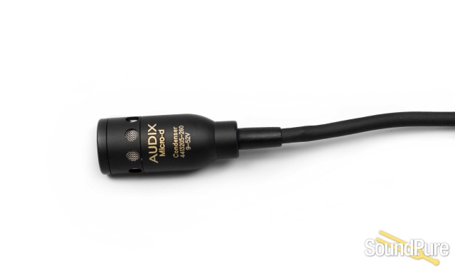 Audix Micro D Miniature Condenser Clip-on Microphone — image 3