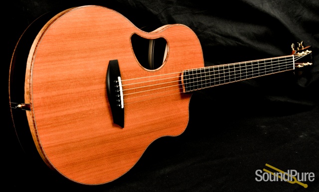 McPherson 4.0XP Redwood/Brazilian Acoustic Guitar #2016-Used — image 6