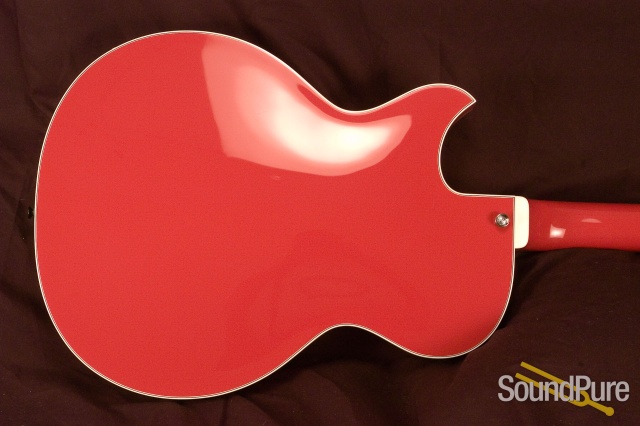 Benedetto Bambino Tibetan Red S1057 Archtop Guitar — image 3