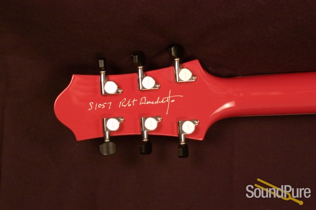 Benedetto Bambino Tibetan Red S1057 Archtop Guitar — image 4