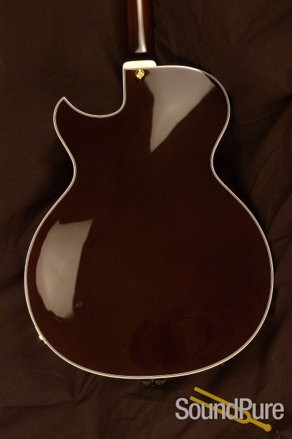Benedetto Bambino Deluxe Natural/Espresso S1084 Archtop Guitar — image 7