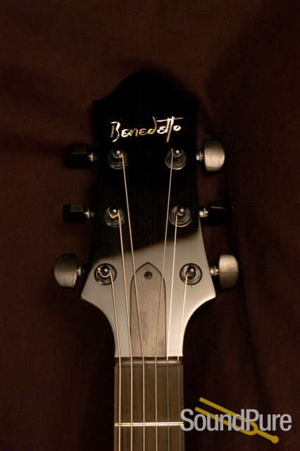 Benedetto Bambino Elite One-off Antique Burst S1082 Archtop Guitar — image 12