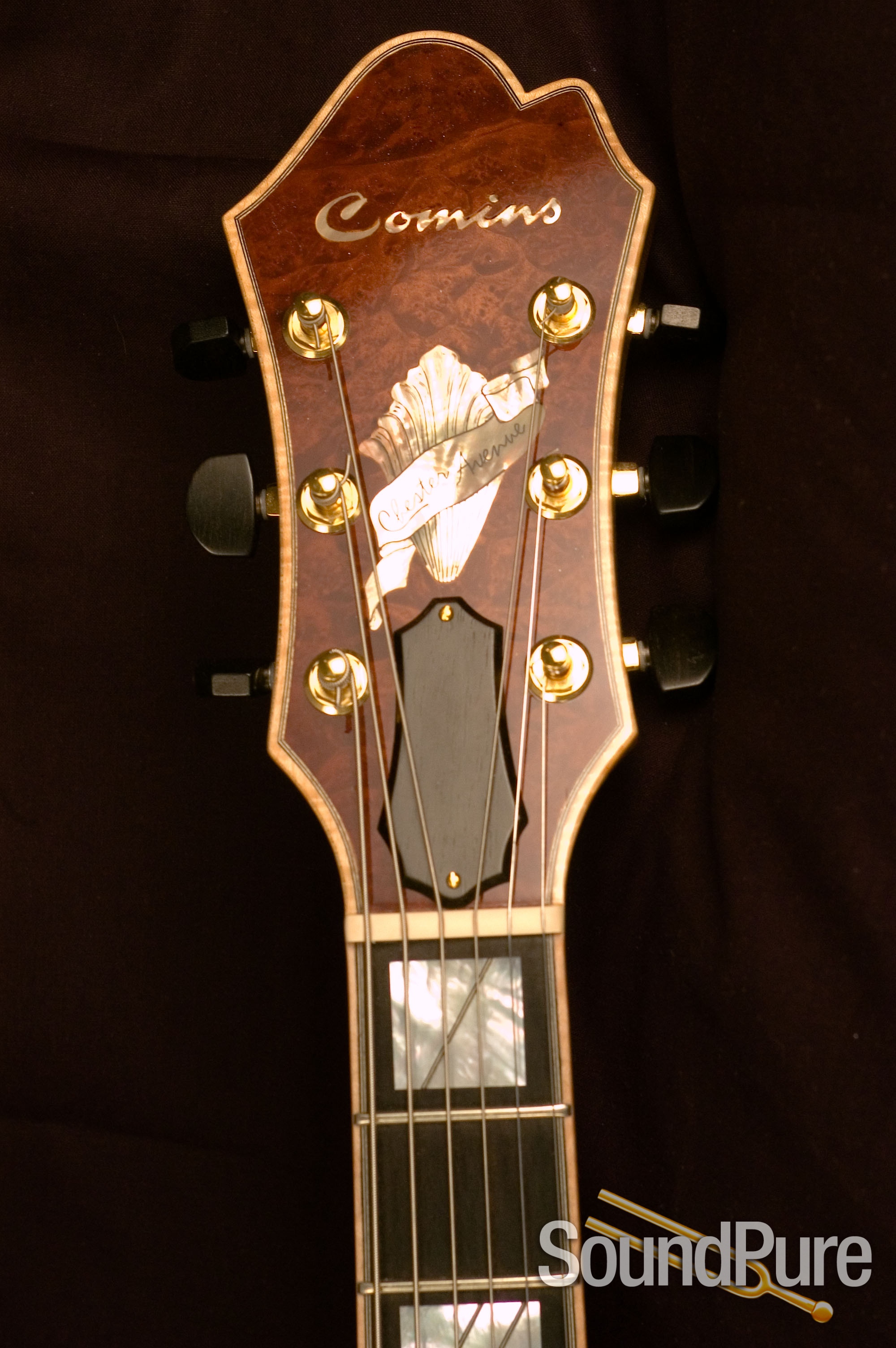 Bill Comins Chester Avenue Champagne Blonde Sn0191 Archtop Guitar