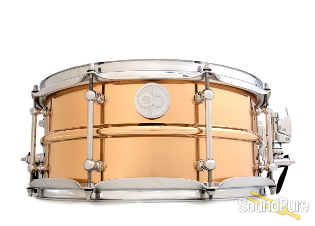 Dunnett Classic 6.5x14 Gergo Borlai 2N Bronze Snare Drum — image 1