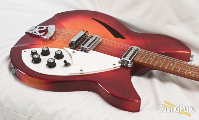 Rickenbacker 1966 330/12 Fireglo 12 String Electric Guitar — image 3