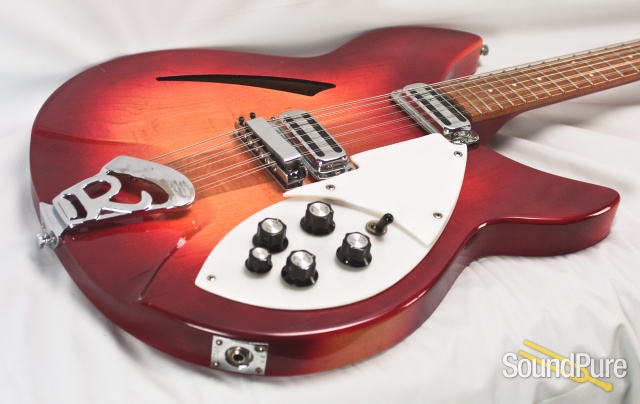 Rickenbacker 1966 330/12 Fireglo 12 String Electric Guitar — image 6