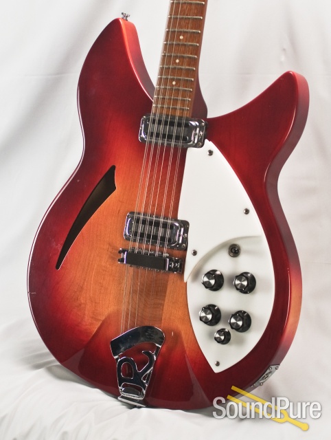 Rickenbacker 1966 330/12 Fireglo 12 String Electric Guitar — image 10