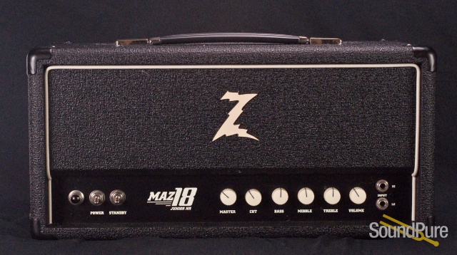 Dr. Z Maz 18 Jr. NR Black Amp Head - Used — image 1