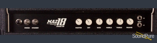 Dr. Z Maz 18 Jr. NR Black Amp Head - Used — image 2