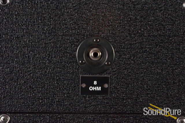 Dr. Z 1X12 Speaker Cabinet - Black w/ Salt & Pepper Grill — image 3