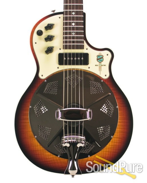 National Resoelectric Sunburst Resonator Guitar #20655 — image 1