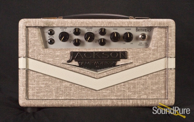 Jackson Ampworks Britain 30 Head - Vox Fawn & Ivory - Used — image 1