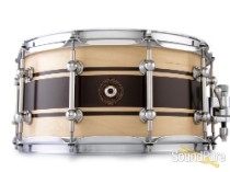 Anchor Drums 6.5x14 Galleon Maple Snare Drum-Classic Stripe