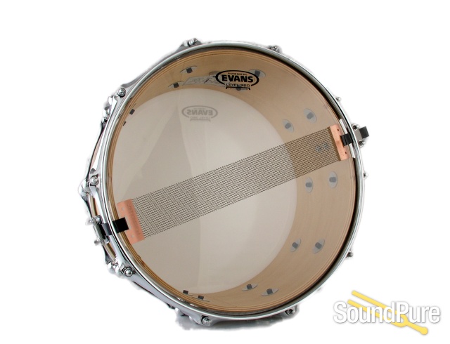Anchor Drums 6.5x14 Galleon Maple Snare Drum-Classic Stripe — image 4