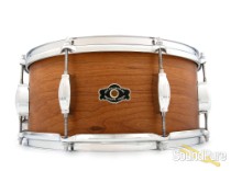 George Way 6.5x14 Tradition Cherry Snare Drum-Natural Oil George Way 6.5x14 Tradition Cherry Snare Drum-Natural Oil