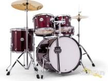 Mapex Voyager 5pc Jazz Complete Drum Set Dark Red