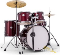 Mapex Voyager 5pc Standard Complete Drum Set Dark Red
