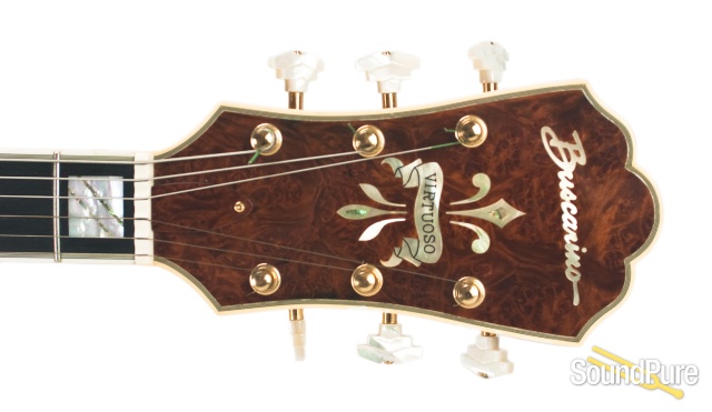 Buscarino Virtuoso Archtop Guitar B0535096 - Used — image 2