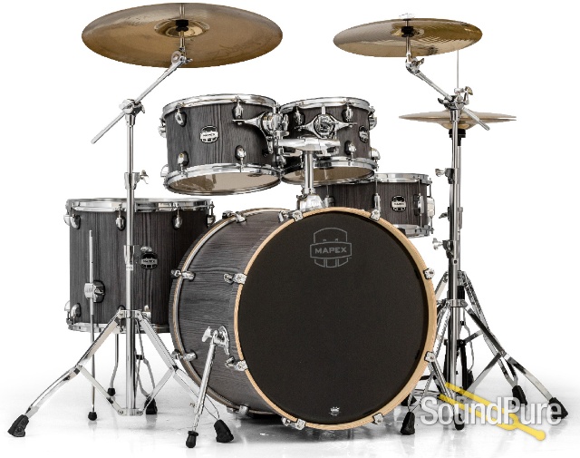 Mapex Mars 5pc Rock Shell Pack Smoke Wood — image 1