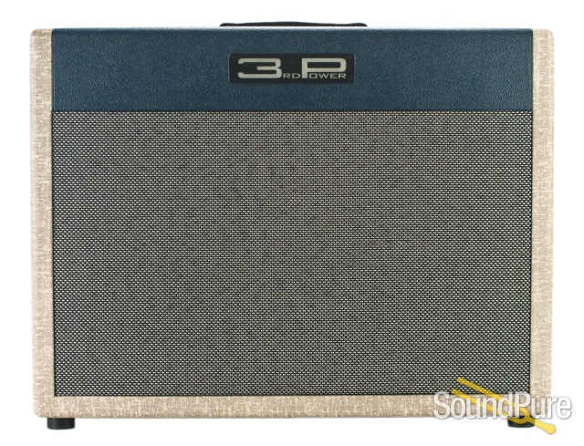 3rd Power Amplification Vintage Series 2x12 Custom Fawn/Blue — image 1