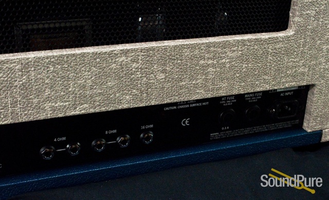 3rd Power Amplification British Dream MKII Head - Blue/Fawn — image 2