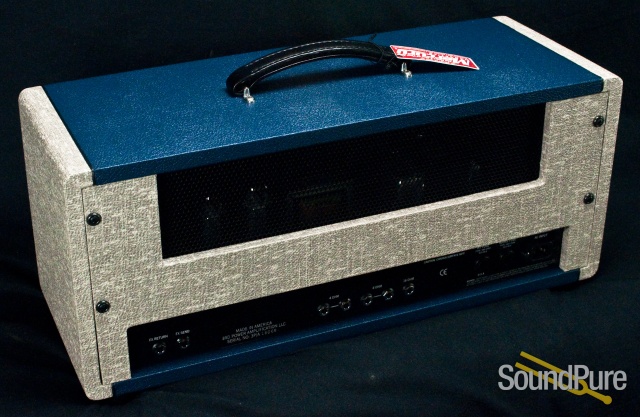 3rd Power Amplification British Dream MKII Head - Blue/Fawn — image 8