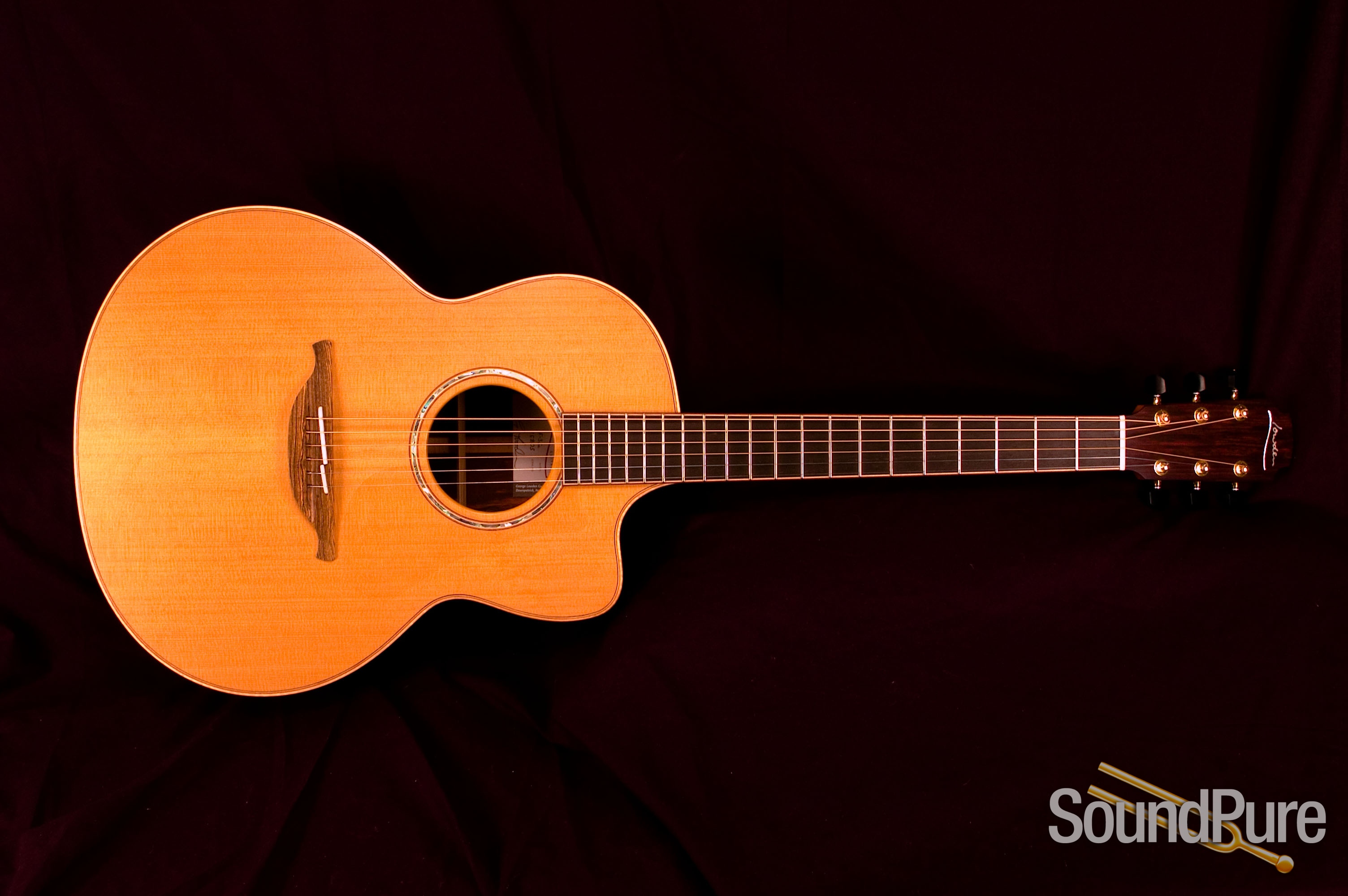Lowden F35C Red Cedar/Cocobolo Sn 1580 Acoustic Guitar