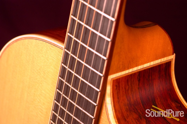 Lowden F35C Red Cedar/Cocobolo sn 1580 Acoustic Guitar — image 8