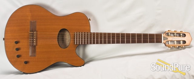 Buscarino Starlight Nylon String Maple Top Guitar - Used — image 14