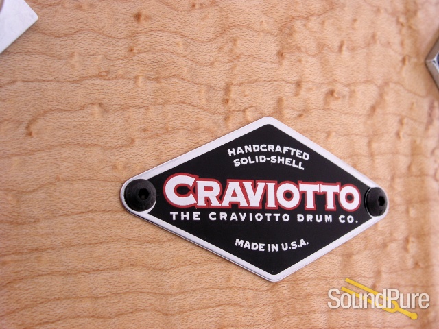 Craviotto 5.5x14 Birdseye Maple Custom Snare Drum Satin — image 2