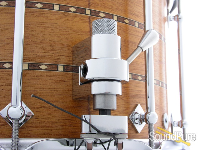 Craviotto 8x14 Mahogany Double Inlay Custom Snare Drum — image 6