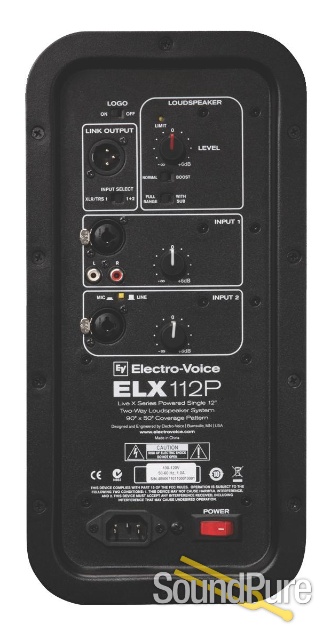 Electro-Voice ELX112P-120V 12" Live X Two-Way Powered Speaker — image 2