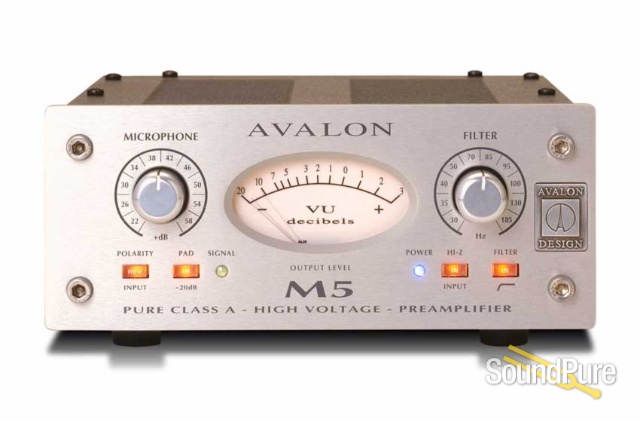 Avalon M5 Single Channel Solid State Mic Preamp — image 1